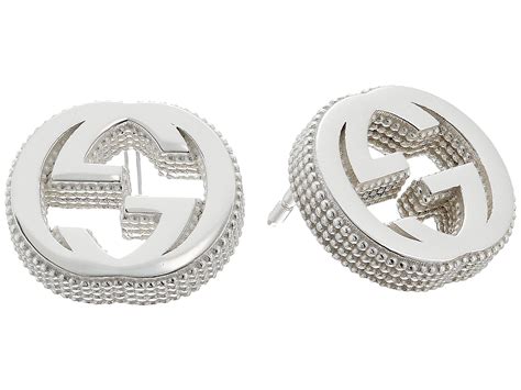 gucci earrings dupe|gucci interlocking gg earrings.